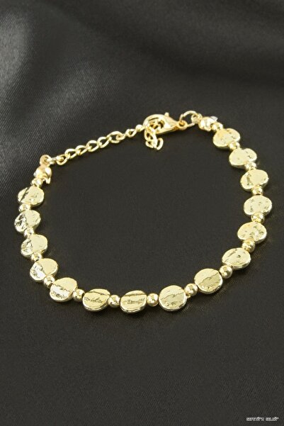 ZERO LAND Spt-Gld Round Metal (185518) Bracelet Yellow