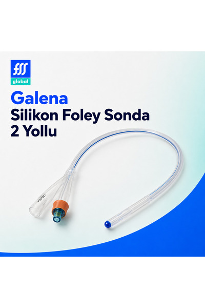 FSS GLOBAL Galena Silikon Foley Sonda 2 Yollu