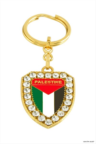 ZERO LAND SPT-GLD Palestine Stone (190254) Breloc Galben