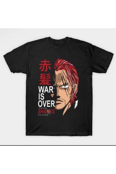 Minga London Μπλουζάκι Oversize με στάμπα Anime  "Siyah War Is Over "