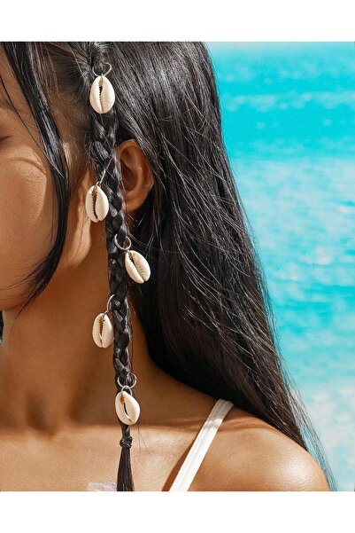 Mega Bazaar Seashell Patterned Ring Buckle Set