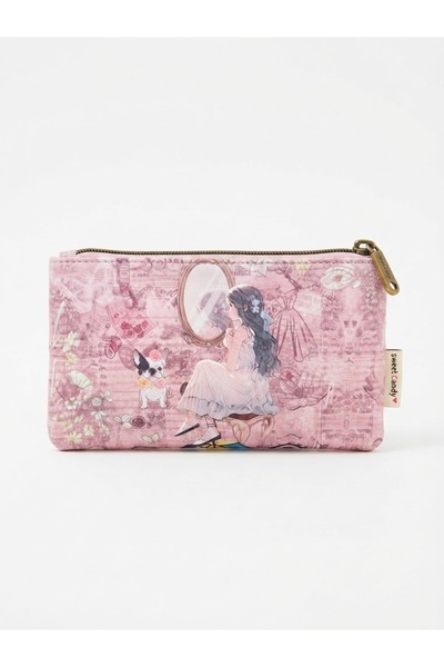 Sweet Candy Synthetic Wallet Doll with Card Space and Internal Pocket for Women