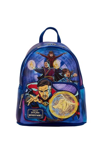 Loungefly Marvel Πολυσύμπαν της Τρέλας Δόκτωρ Στρέιντζ σακίδιο πλάτης 26 εκ.