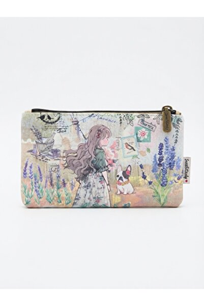 Sweet Candy Synthetic Wallet Doll with Card Space and Internal Pocket for Women
