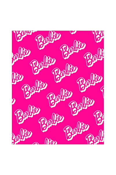 mattel Barbie coral blanket