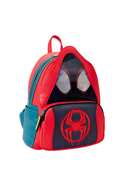 Loungefly Marvel Spider-Verse Miles Morales Rucsac cu glugă 26cm