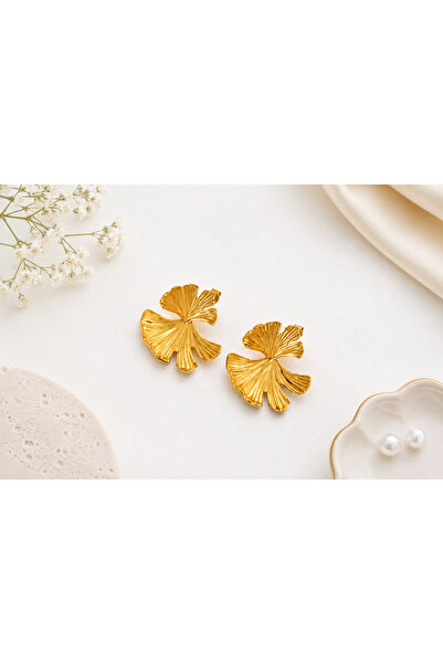 Archhazel Jewelery Plate Gold Earring Earring