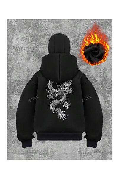 LAND MODA Unisex Ninja Maskeli Sweatshirt