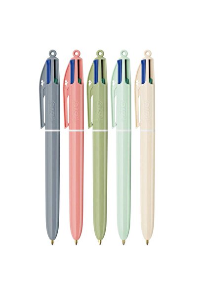 Bic 4 Colors Mineral Ballpoint Pen Box of 12