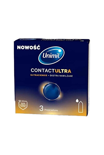 Unimil Condoms Contact Ultra BX3