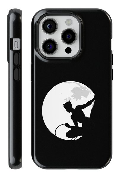 WANNA PROTECT (Magsafe) İphone 13 Pro Max Cat Women Double Layer Glossy Prote...