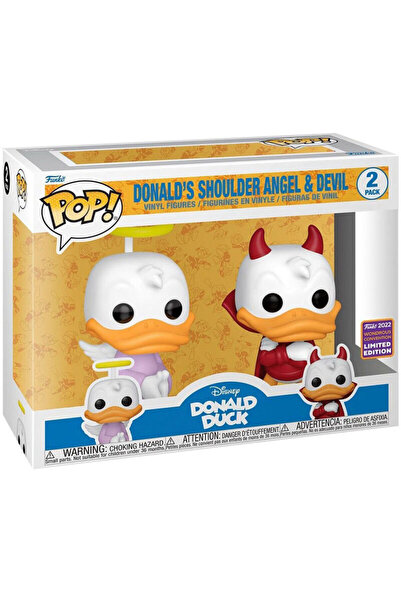 Funko POP pack 2 Disney Donald Duck - Donald Angel & Devil Exclusive