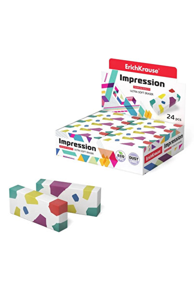 Erich Krause Set 3 buc - Radiera sintetica IMPRESSION ultra-soft, 48779