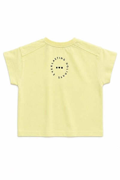 NOBLEKIDS Girl's Oversize T-Shirt Yellow