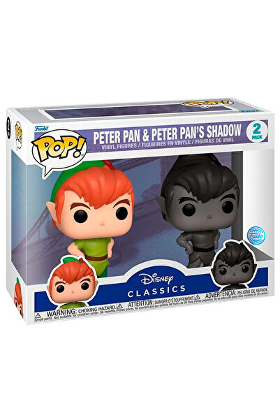 Funko Pachet POP 2 figurine Disney Peter Pan - Peter Pan și Umbrăa lui Peter ...