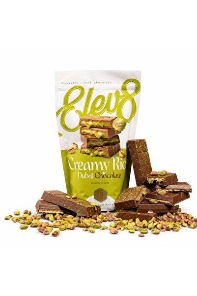 Elev8 Creamy Rice Dubai Chocolate (Pistachio & Dark Chocolate) - High-Protein...