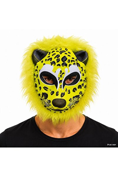 ZERO LAND Ilkestor Brown Maneed White Tiger (220349) Eva Mask