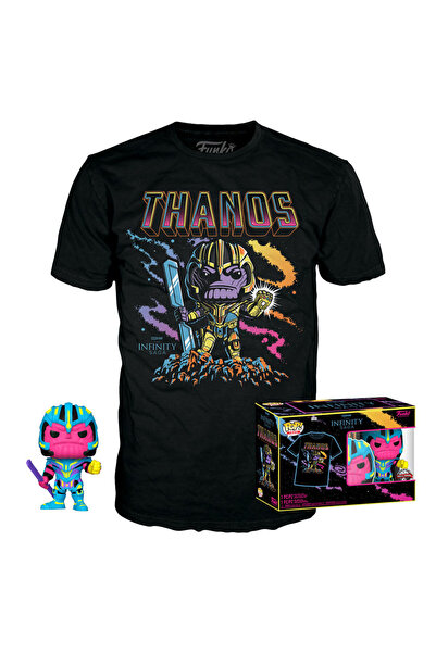 Funko Set figurină POP & Tricou Marvel Infinity Saga Thanos Exclusiv