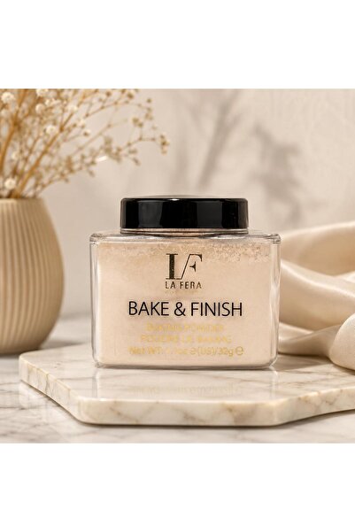 naturel glow Lafera Bake&Finish Baking Powder Makeup Setting Powder