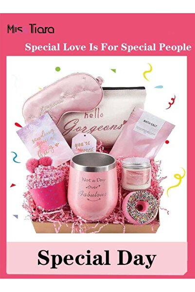 MissTiara Mother's Day, Birthday Gifts for Women, Relaxing Spa Gift Basket Se...