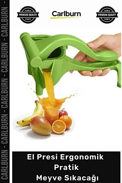 Carlburn Special Production Orange Pomegranate Apple Kiwi Manual Juicing Appa...