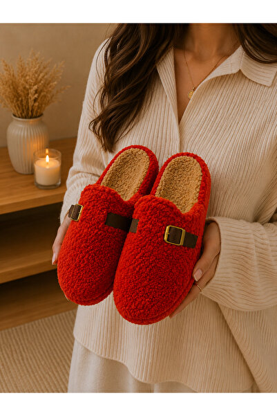 BYRAMSE Women's Closed-Front Comfortable Home Slippers with Buckle and Light ...