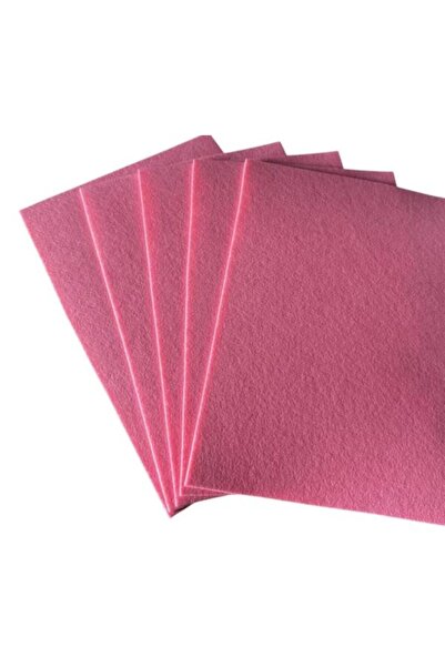 feltland Fetru rigid 2mm, set 5 coli A4/20*30cm, roz pal
