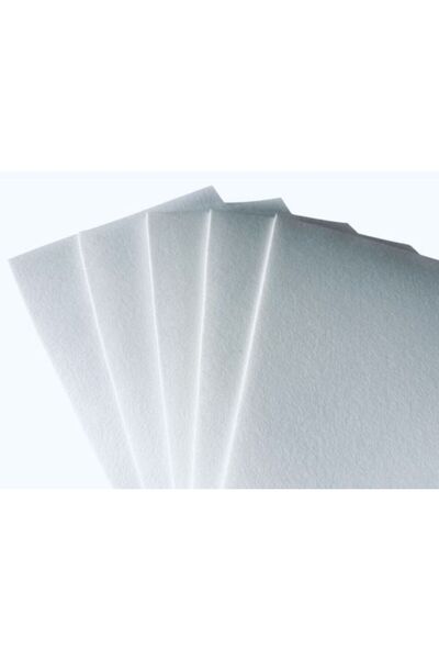 feltland Fetru rigid 2mm, set 5 coli A4/20*30cm, alb