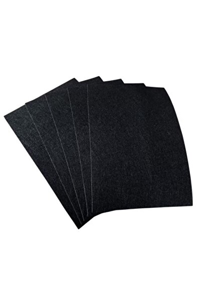 feltland Fetru rigid 2mm, set 5 coli A4/20*30cm, negru
