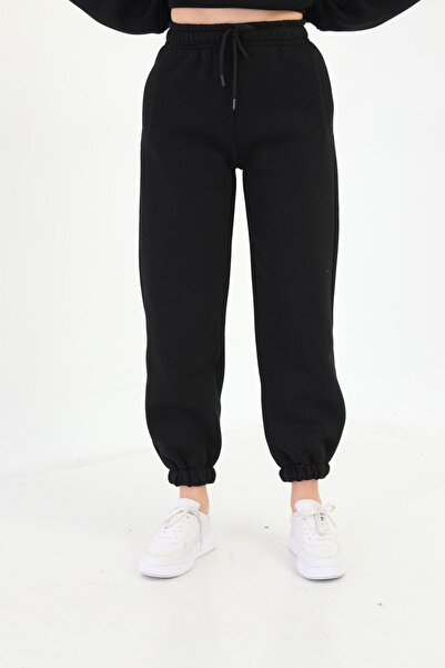 EYAX MODA Sweatpants Wide-Leg