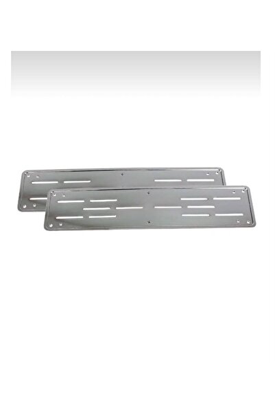 Oto Plakalık İnce Krom 2'li Set