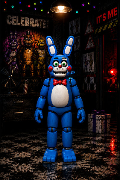 Suelo Butik FNAF Toy Bonnie Tüm Eklemleri Hareketli Five Nights at Freddy's K...