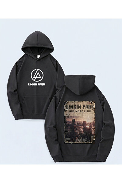 STİL-X New Season Linkin Park Printed Oversize Sweatshirt, 3-Yarn Soft Fabric