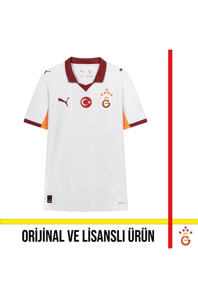 Galatasaray Lisanslı Puma 2025-2026 Beyaz Deplasman Forması 77981102