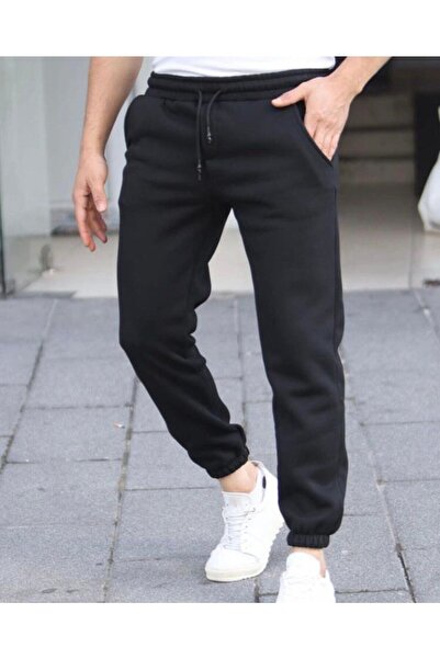 EYAX MODA 3 Thread Fleece Thick Sweatpants