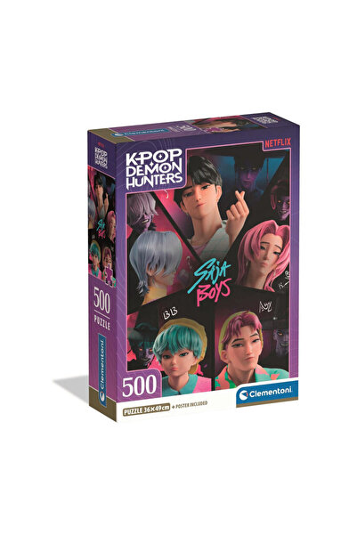CLEMENTONI Puzzle Kpop Vânătorii de Demoni 500 piese