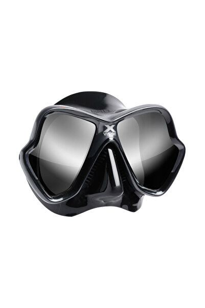 Maress ΜΑΣΚΑ MARES X-VISION ULTRA LS MIRRORED — Χρώμα Μαύρο/Γκρί/Μαύρο