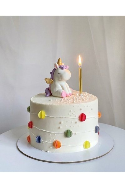 Ca.Gi El Yapımı Unicorn Konsepti Pasta Süsü | Doğum Günü Süsü | Tek Boynuzlu ...