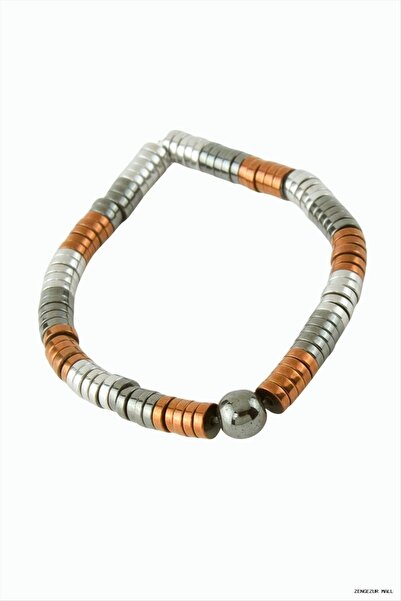 ZERO LAND Zngzrmll Hematite Natural Stone (12145) Bracelet Yellow