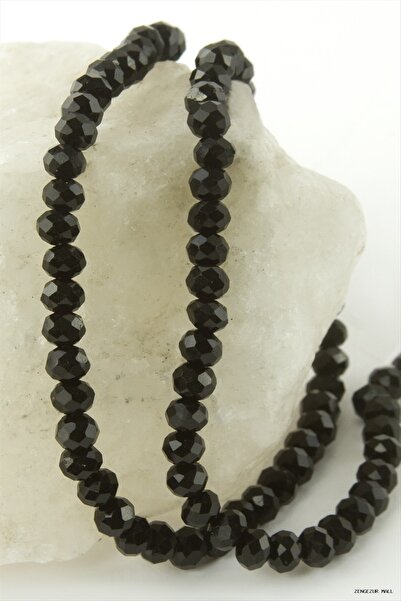 ZERO LAND Zngzrmll Colorful Crystal String Stone 6 (11813) mm Black