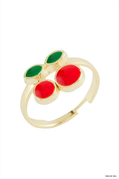 ZERO LAND Zngzrmll Cherry Mineli (10246) Ring Red