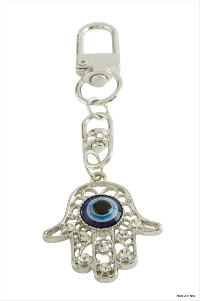 ZERO LAND Zngzrmll Fatma Ana Eli Stone Keychaingöz Nazar Stone Keychain (0574...