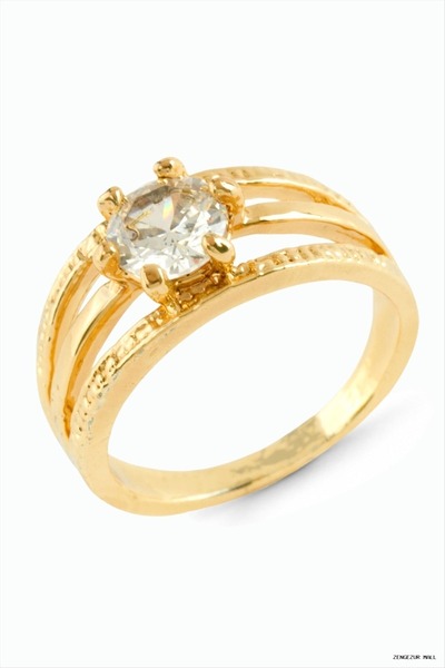 ZERO LAND Zngzrmll Single Stone (11037) Ring 18