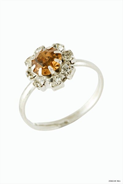 ZERO LAND Zngzrmll Crystal Stone Joint (12300) Ring Yellow
