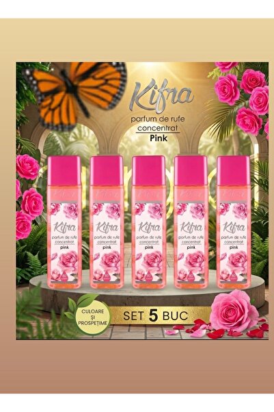 Mercaton promopack kifra parfum de rufe pink 5x200mll