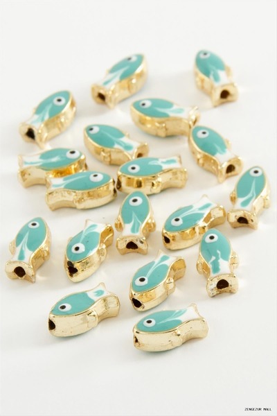 ZERO LAND Zngzrmll Fish Enamel Bracelet and Pendant Horse 1 (14702) Piece Tur...