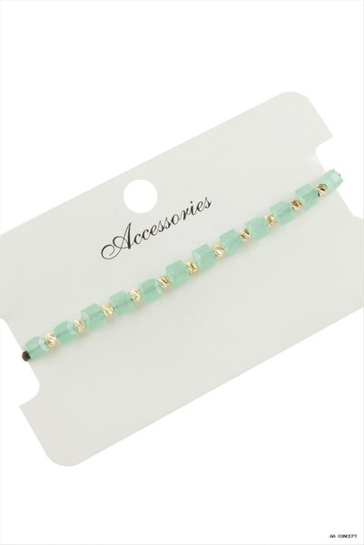 ZERO LAND Concepta Cube Crystal (235747) Bracelet Green-1