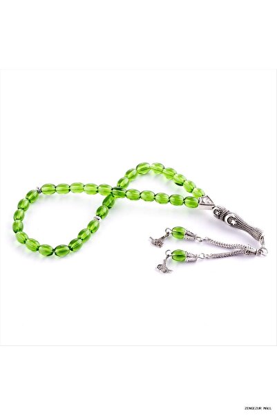 ZERO LAND Zngzrmll 7 mm Glass Stone (11928) Tesbih Green