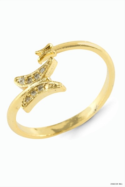 ZERO LAND Zngzrmll Zircon Stone Metal (23030) Ring Yellow