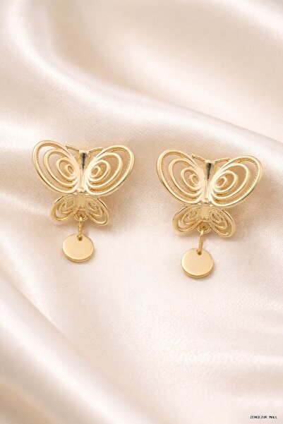 ZERO LAND Zngzrmll Füsun Metal (23828) Earrings Yellow